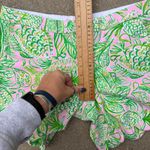 Lilly Pulitzer  Darci Knit Shorts Mandevilla Baby Fins And Flippers Size 6 Photo 8