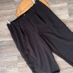 Chico's  black utility cargo dress pants tapered‎ leg Photo 2