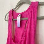 Stars Above NWT Pink Sleeveless Crop Top Racerback Tank Boxy ~ Size L Photo 3