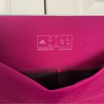 Adidas NWOT  Two Tone Berry Aeroready Leggings Size L Photo 2
