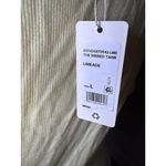 NWT Favorite Daughter Tank Top Size L Limeade Yellow Ribbed Knit Casual Size L Photo 4