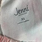 Jenni  Women's XS Smocked-Waist Lounge Pajama Pants Multi‎ Tie Dye Colorful Comfy Photo 5