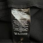 Anthropologie Maeve Women’s White Bow Waist High Neck Black Bodycon Midi Dress S Photo 10