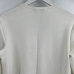 Marie Saint Pierre Ashes Dress Size 4 Asymmetrical Fine Scuba Mini Dress Pockets White Photo 6