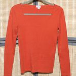 Eyeshadow J. Crew Long Sleeve Scoop Neck Knit Top Photo 1