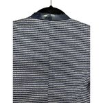Max Mara Weekend Blazer Navy Blue Striped Lace Trim Women’s Size 12 Photo 3