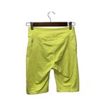 Free People Movement Women's High Rise Biker Baby Shorts Size Small Key Lime Green Photo 2