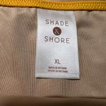Shade & Shore  Women's Yellow High Leg Cheeky Bikini Bottom - Size XL - NWT Photo 1