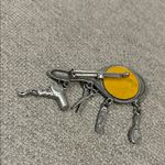 Silver Hairdresser Charm Brooch Photo 1