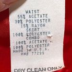 Vintage 90s Fit & Flare Mini Cocktail Dress Sweetheart Sequin Bodice Bow Red 4 Photo 12