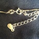 Sterling silver sparkly cubic zirconia necklace Photo 5