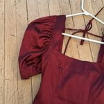 Majorelle  Cruz Bodysuit in Maroon Photo 6