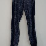 Lululemon NWOT  black and white speckle mesh full length leggings! Photo 7