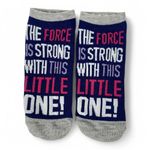 Star Wars Mandalorian The Force is Strong With This Little One! Socks Photo 1