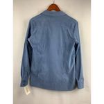 Allison Taylor  VTG Womens Denim Blue Button-Up Shirt S Photo 5