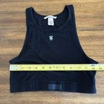 Victoria's Secret Victoria Secret Women Top Small Black Cropped Ribbed Racerback Tank Bralette Photo 2