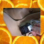 Bebe Faux Leather Tan Hobo/Shoulder Bag/ with Braided‎ Gold Sides Purse Photo 10