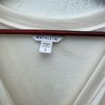 Athleta  Recharge Sweatshirt Size Large Cream NWT Photo 2