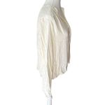 Sita Murt Chic Cream Button Down Shirt for Women Office Business Casual Size M White Size M Photo 1