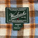 Woolrich  Bluebell Flannel Plaid Shirt Size Medium Photo 9