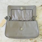 Michael Kors Jet Set Chain Pearl Grey Leather Small Shoulder Flap Shoulder Bag Photo 5