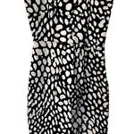 Laundry by Shelli Segal  NWT 0 Black & White dress patterned party cocktail dress Photo 0