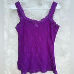 Hanky Panky  Y2K style purple lace signature unlined tank top Photo 3