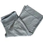Lululemon Women’s Clam Digger II Heathered Fossil Gray Cropped Wide Leg Capris Photo 9
