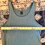 SheIn  Women’s Sleeveless Ribbed Tank Midi Dress Green Size Small/4 Photo 6