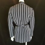ZARA  Basic Black & White Striped Kimono Jacket (XS) Photo 8