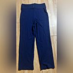 Peter Nygard Slims pants Dark Blue Wide Leg slimming waistband Ladies Large Photo 1