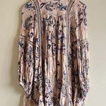 Free People ‘Just The Two Of Us’ Paisley Peachy-Pink Tunic Dress Womens … Photo 10