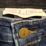 Isabel‎ Maternity Denim Shorts Size 2/26 Blue Cuffed Hem Stretch Waist Photo 4
