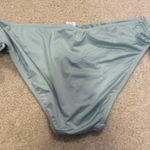 Gibson Latimer Gibson & Latimer Brand New Light Sage Bikini Bottoms - Size L Photo 2