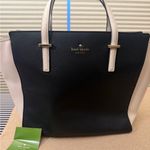 Kate Spade  Black and White Tote Bag Photo 0