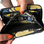 Vera Bradley Women's Wallet - Navy and Mustard Floral Photo 1