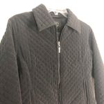 AEROS Women's Quilted Black Full Zip Jacket Size PS Photo 4