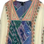 Anthropologie  Tanvi Kedia Veena Women’s Size L Beaded Embroidered Sequin Caftan Photo 4