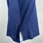 Zuda Studio Park Navy Blue Slouchy Athletic Long Sleeve Shirt Womens Size XXS Photo 4