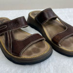 Dr. Martens  Vintage 90s England Chunky Brown Leather Sandals Women 3 Photo 0