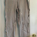 A New Day (Target) Brown Plaid Skinny Pants Photo 0