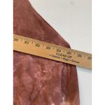 We The Free  People Be Free Shirt Top Cabarnet Pink Brown Tie Dye Long Sleeve M Photo 5