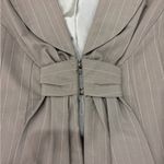 Nanette Lepore Charcoal Pinstripe Y2K Academia Blazer Size 4 Photo 5