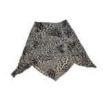 Addition Elle Skirt Black Cream Elastic Waist Handkerchief Hem Plus Size 26 NEW Photo 7