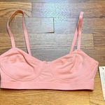 Colsie Womens XS Pink Jade Pullover Lounge Bra Casual Comfy Bralette Cotton New Photo 0