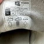 VEJA  V10 Sneakers Leather Lace Up Low Top Logo Round Toe White Emeraude 9 Photo 5