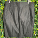 J.Crew  Black Pencil Skirt Size 12 NWT Photo 0