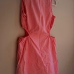 Pink side cut out mini dress Photo 2