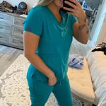Med Couture Teal Scrub Set Photo 0