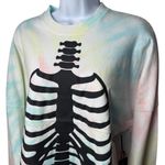 NEW Spirit Jersey Skeleton “Dead” Spellout Halloween Holiday XS Yellow Photo 2